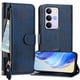 thumbnail image 5 of FOXDOCK Funda Tipo Cartera para Realme 15x India Cuero PU con Cremallera y Correa de Muñeca, Ranuras para Tarjetas, Soporte Plegable, Cierre Magnético, 5 of 5
