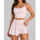 thumbnail image 3 of Set Deportivo Mujer Falda Short Con Bolsillo Y Top, 3 of 4