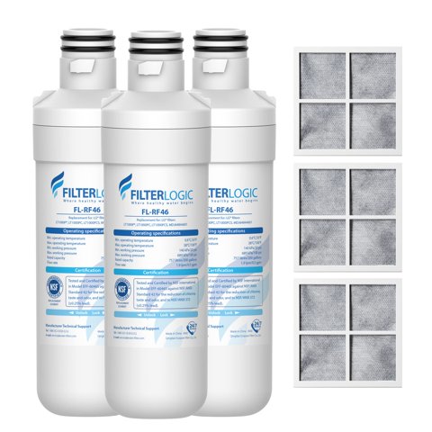 Combo De Filtro De Agua Y Aire Para Refrigerador Lg