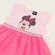 thumbnail image 3 of Vestido Manga Vuelos Niña Rosado Minnie Smile Disney, 3 of 4
