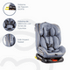 thumbnail image 4 of Silla De Auto Convertible Supra Azul Claro, 4 of 10