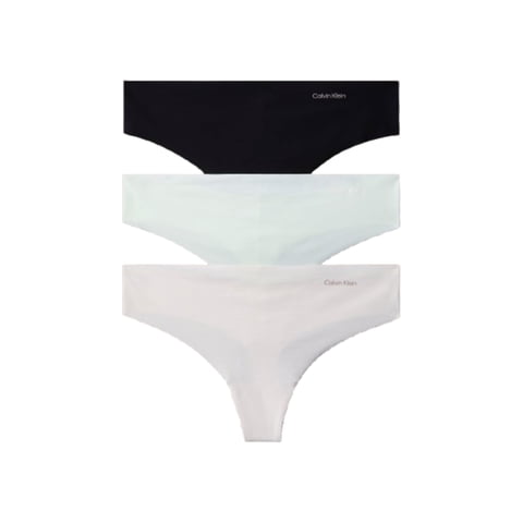 Calzoncillos Tanga Calvin Klein Invisibles Paquete De 3 Sin Costuras