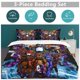 thumbnail image 5 of x194 Five Nights At Freddy'S Bed Duvet Cover Microfiber Bedding Sets 3D Printed Lightweight 3 Piece Comforter Sets, 1 Duvet Cover And 2 Pillow Shams for Kids Boys Girls 90"x90" jn194, 5 of 5