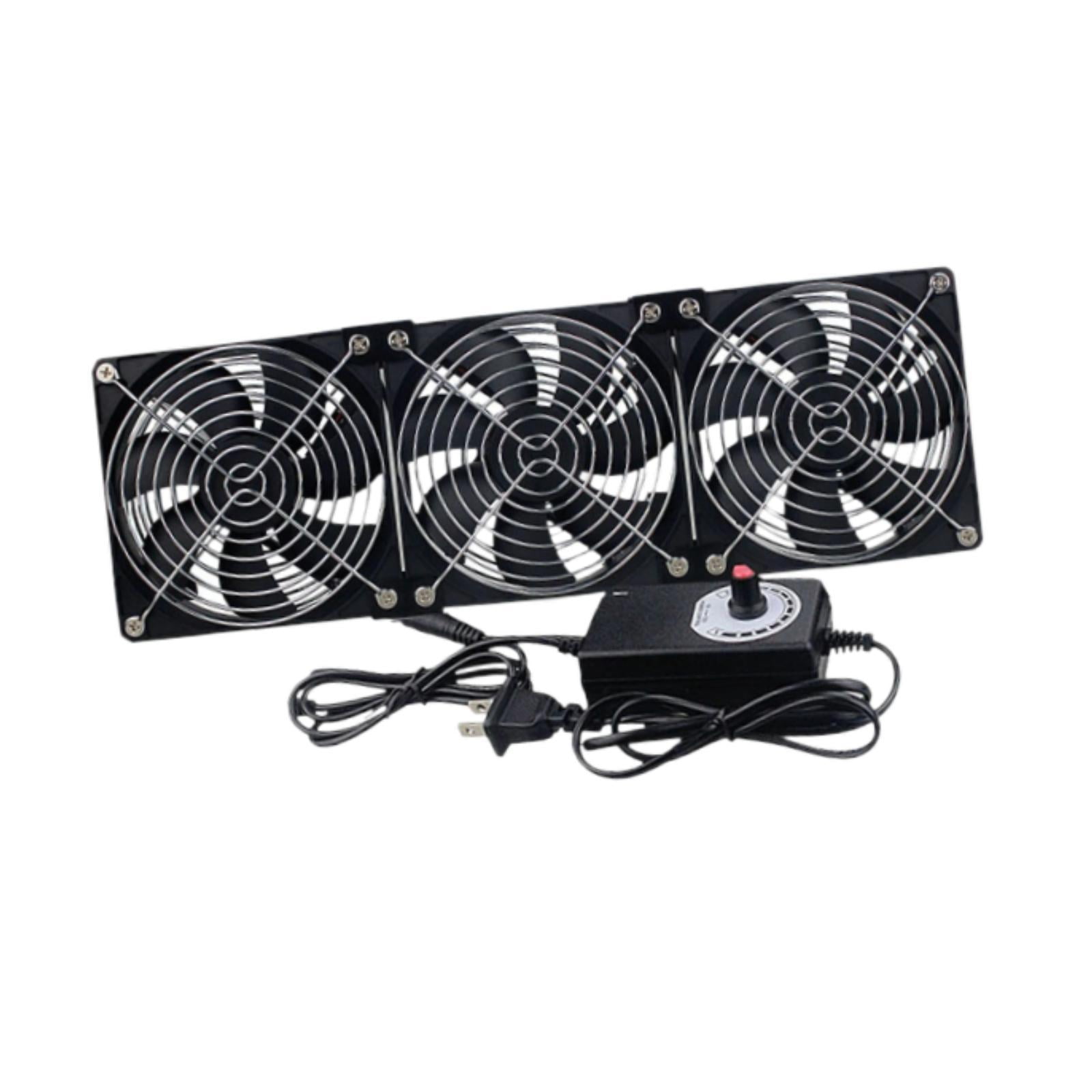 Bothyi - Ventilador De Enrutador Ventilador De Caja Portátil Para Calentador Eléctrico Máquina De Soldadura De Enfriamiento Para Mascotas 3 Ventilador De Enfriamiento