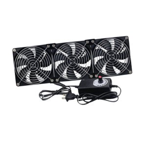 Bothyi - Ventilador De Enrutador Ventilador De Caja Portátil Para Calentador Eléctrico Máquina De Soldadura De Enfriamiento Para Mascotas 3 Ventilador De Enfriamiento