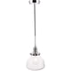 thumbnail image 1 of Lámpara Colgante Living District Lyle Cromo Vidrio Transparente 110V, 1 of 9
