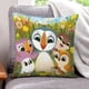 thumbnail image 1 of Puffin Rock Fundas de almohada de terciopelo con tema, regalos de funda de almohada, decoración para el hogar, cojín de lanzar, regalo de cumpleaños para fans y parejas.56*56cm., 1 of 6