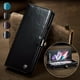 thumbnail image 3 of 1pc Wallet Case Artificial Leather Flip Case With Card Holder And Kickstand For Galaxy Z Fold 4/5, 3 of 3