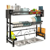 Genérico - Escurridor Retráctil Aizo 2 Niveles Platos