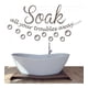 thumbnail image 2 of Decomural Soak Your Troubles Bathroom WS-40979, 2 of 2