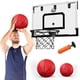thumbnail image 1 of Canasta de baloncesto HYES, 24 x 16 cm, grande, para interiores, con tablero, 1 of 8