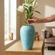 thumbnail image 2 of Florero Jarron Decorativo Ceramica Florero Decoracion Hogar azul, 2 of 2