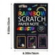 thumbnail image 2 of 12 Sheets Rainbow Scratch Off Notebooks Arts Crafts Supplies Set Color Drawing Paper Kit For Kids Birthday Game Party Favor Christmas Easter Activity Toy For 3-12 Year Old Girls Boys Easter Gift, 2 of 4