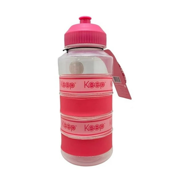 Botella Botellón 1 litro Big Bands Libre De Bpa Rosado