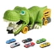 thumbnail image 3 of Camión Transportador De Dinosaurios Para Almacenamiento, Divertido, Con Minicoches Para Bebés, Juguetes De Regalo, 6 Coches Pequeños, 3 of 5