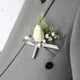 thumbnail image 1 of Nvzi -b 2 Pzas Alfileres de boutonniere para Hombre Novio y Padrino Boutonnieres con Alfileres boutonniere de Novio para Boda Graduación Ceremonia Aniversario Cena, Estilo D, 1 of 2