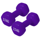 thumbnail image 1 of Par de Mancuernas 2,5 kg c/u Total 5 kg Hexagonales de Vinilo, 1 of 2