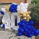 thumbnail image 5 of Kit de globos BAUANOOY 60 piezas 12" azul, dorado y blanco, 5 of 7