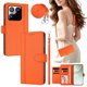 thumbnail image 2 of Funda Cartera para Xiaomi 15T con Bolsillo para Billetes, Naranja, 2 of 6