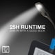 thumbnail image 2 of Lamp Energizer LED Book Light FLEX, enganchable, pilas incluidas, 2 of 7