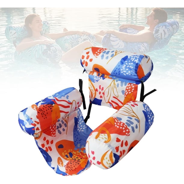 Silla flotante piscina hinchable tumbona asiento respaldo playa lago