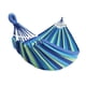 thumbnail image 1 of Hamaca Algodón Para Patio O Camping 190cm Verde Azul, 1 of 6