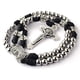 thumbnail image 5 of Collar Con Forma De Rosario En Forma De Paracord De Acero Inoxidable Para Hombre, 5 of 9