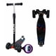 thumbnail image 1 of Scooter Monopatin Rupu Rayo Regulable Ruedas Led Negro, 1 of 7