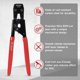 thumbnail image 2 of Pinza de trinquete iCrimp de Cinch Tool para abrazaderas de acero inoxidable, 2 of 7