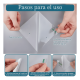 thumbnail image 3 of Empavonado P/ Vidrios Privacidad Opaco Film 60cm*3m Blanco, 3 of 3