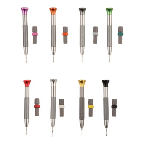 Ioensy - Juego De Destornilladores Para Relojes, Kit De Herramientas De Reparación De Relojes Diy Para Joyería, Relojeros, Hogar