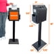 thumbnail image 3 of Caja de ofrendas Powervize con cerradura, soporte de pie negro, 3 of 9