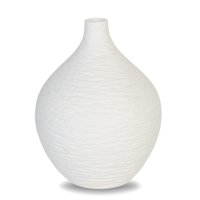Inspiracci - Jarrón Adorno Decorativo Blanco 15 Cm