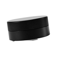 Magideal - Tamper De Café De Aleación De Aluminio, Accesorios De Café, Distribuidor De Espresso, Manipuladores De Mano De Espresso Manual Fáciles De Limpiar Para , 51Mm Negro 51 Mm Negro