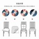 thumbnail image 4 of suxuMhao Fundas para Sillas, Funda de Silla de PU - Fundas Impermeables para Sillas de Comedor, Fundas para Muebles de Patio, Fundas para Sillas de Sala de Estar, Juego de 2 Fundas para Asientos de, 4 of 5