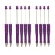 thumbnail image 5 of 10 Piezas Bolígrafos Con Cuentas Bolígrafos Para Manualidades DIY Para Kits De Bolígrafos DIY Suministros De Regalo Violetas Escolares, 5 of 5