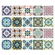 thumbnail image 2 of 20 piezas de azulejos de mosaico de pared pegatinas cocina ba?o azulejo calcomanías # 1 20x20 cm, 2 of 3