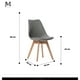 thumbnail image 4 of Silla De Comedor Tulip Gris, 4 of 7