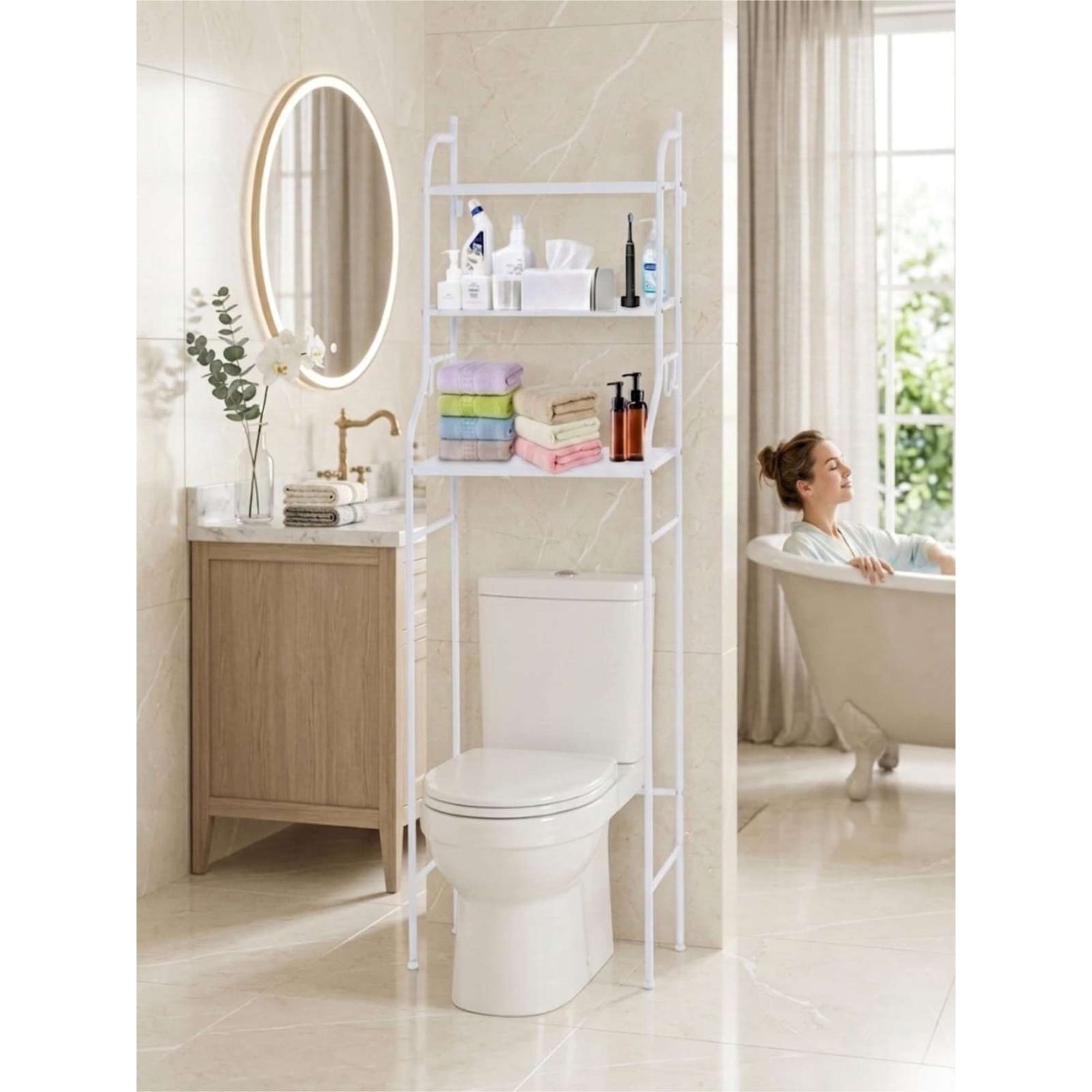 Todo Para El Hogar - Organizador Baño Multiuso 153 Cm Alto Reforzado