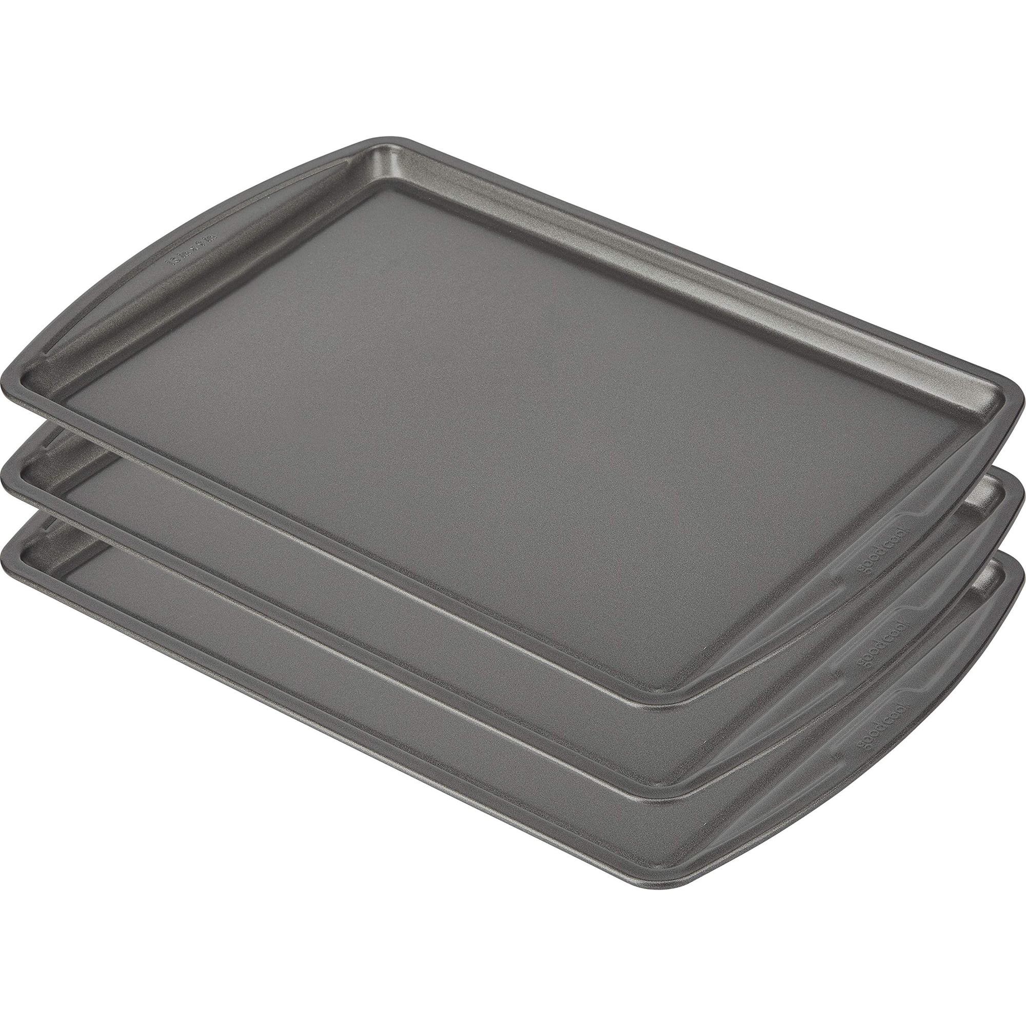 Juego De Bandejas Para Hornear Goodcook Everyday, Antiadherentes, Acero Al Carbono, 33 X 23 Cm