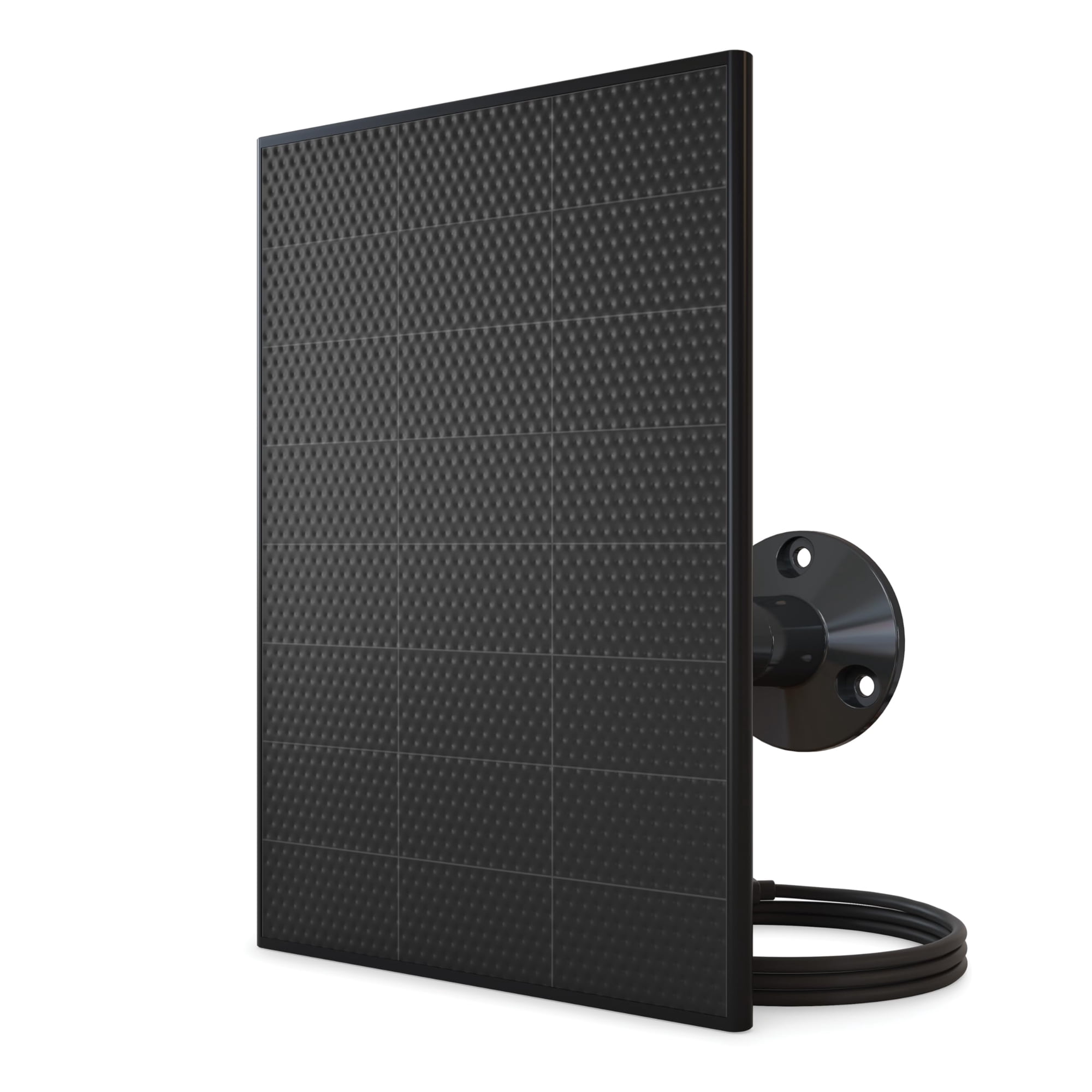 Cargador De Panel Solar Arlo Resistente A La Intemperie Negro