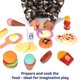 thumbnail image 5 of Set de comida Pretend Play Liberty Imports, 50 unidades, con utensilios de cocina, 5 of 7