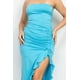 thumbnail image 2 of Vestido Tubo Con Volantes Y Abertura, 2 of 5