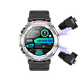 thumbnail image 3 of ATEVIX Reloj Inteligente con Auriculares, Pantalla HD de 1.52" Reloj Inteligente para Hombre, Rastreador de Llamadas Militares por Bluetooth Resistente, Reloj Bluetooth 3 en 1 con Música Local, Monit, 3 of 9