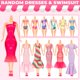 thumbnail image 4 of Kit de ropa y accesorios para muñecas BYMORE, 46 unidades, para 11 a 12 muñecas, 4 of 6