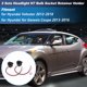 thumbnail image 2 of 2 Juegos de Adaptadores de Retenedor de Enchufe de Bombilla H7 para Hyundai Veloster 2012-2018 Enchufe de Bombilla H7 para Hyundai para Genesis Coupe 2013-2016 Reemplazo 18647-55007S, 2 of 7