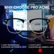 thumbnail image 3 of Gafas antiluz azul Pro Acme Semi Rimless Tortoise, 3 of 5