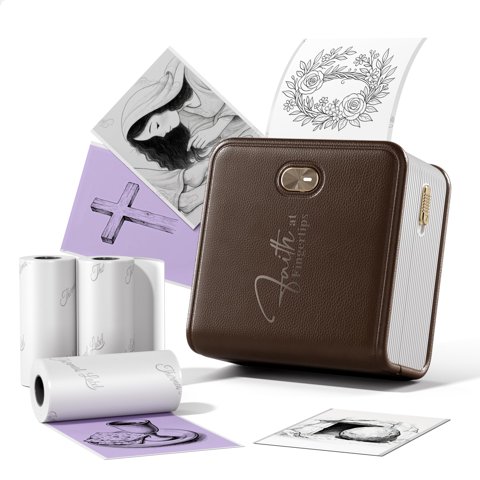 Impresora De Pegatinas Faithtag F21, Suministros Para Llevar