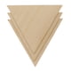 thumbnail image 4 of Triángulo de madera de pino de 3 mm de espesor sin terminar piezas de madera artesanía diy 160 mm, 4 of 5