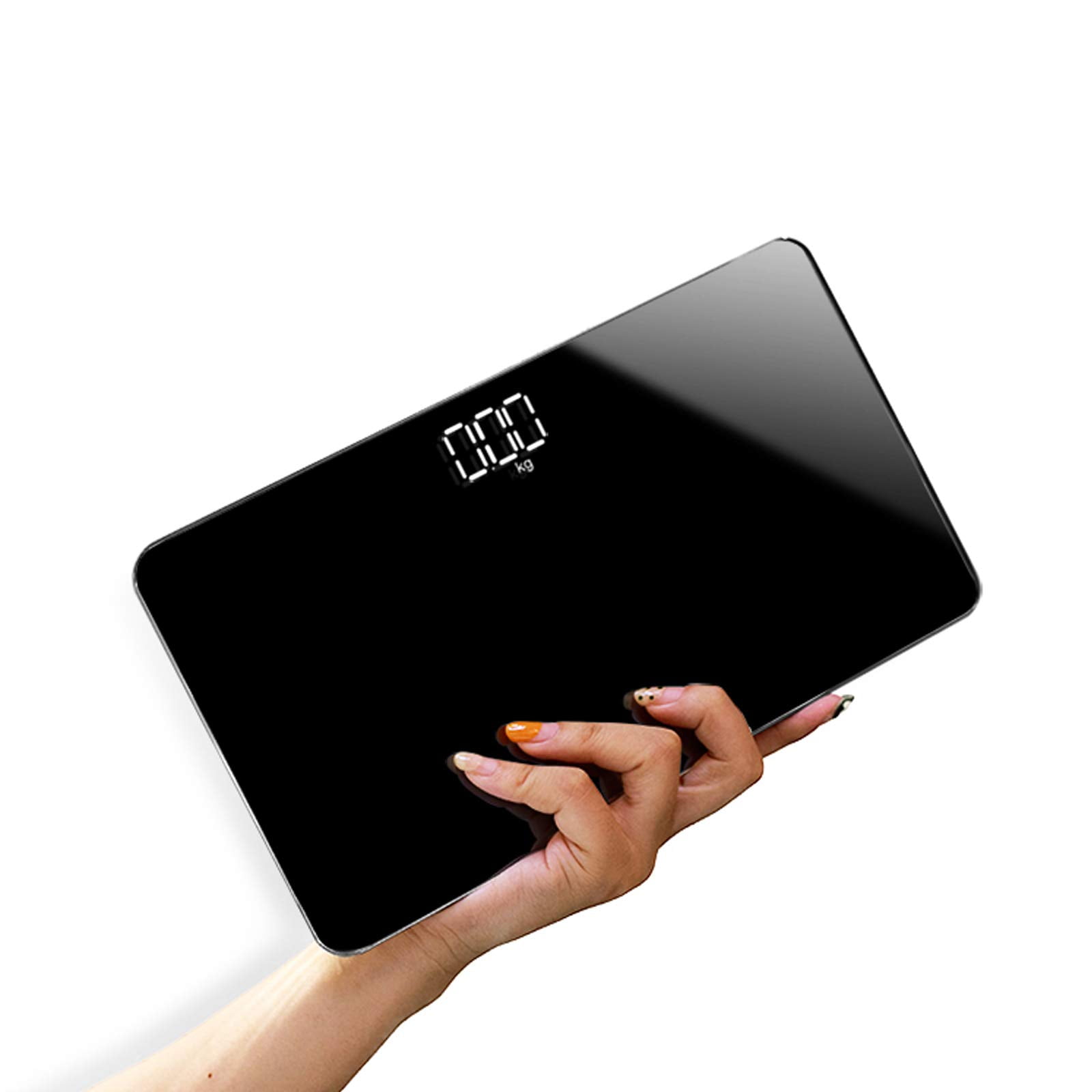 Báscula De Peso Corporal Venugopalan, Pequeña, Portátil Y Recargable